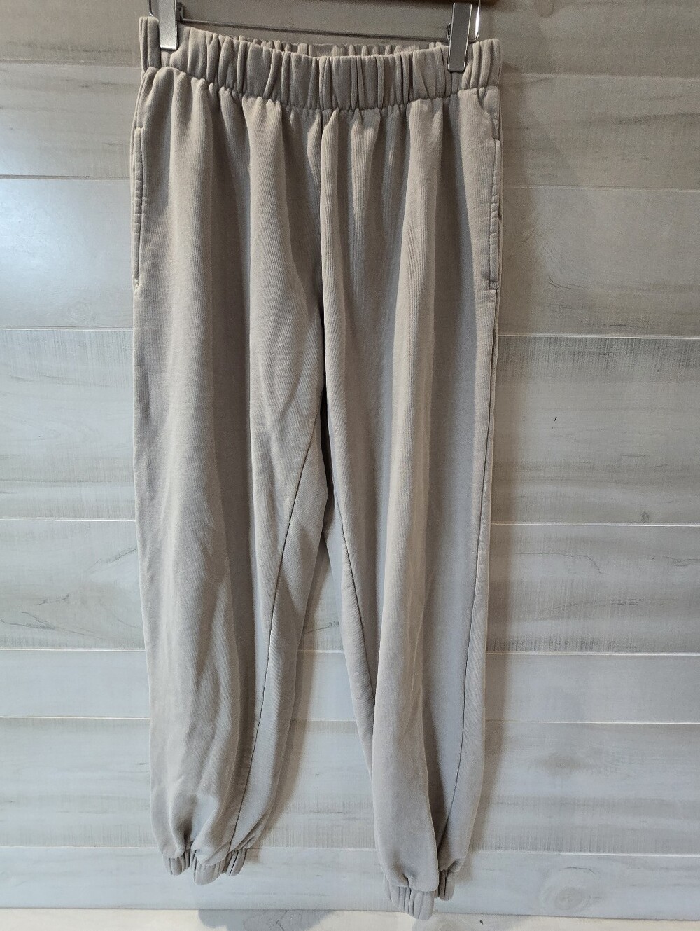 {S} John Galt By Brandy Melville Beige Cream Jogger Pants